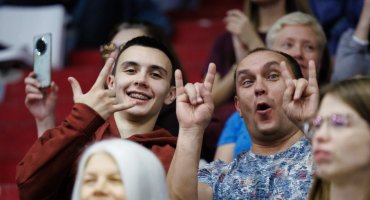 Болельщики «Горький» – «Газпром-Югра»